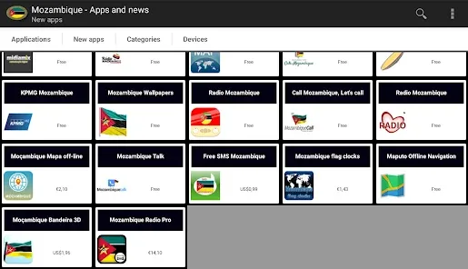 Mozambican apps preview 5